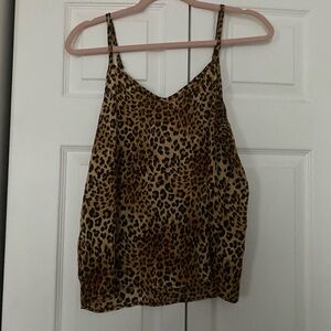 Francesca's Collections Leopard Print Camisole